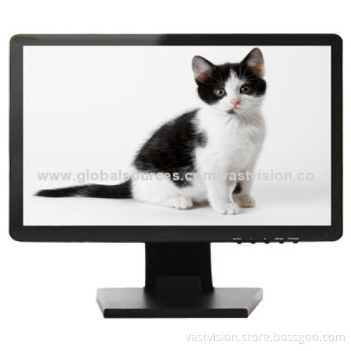 Wide Screen CCTV Monitor with BNC/HDMI/VGA optional, 17, 18.5, 19, 21.5-inch Sizes Available